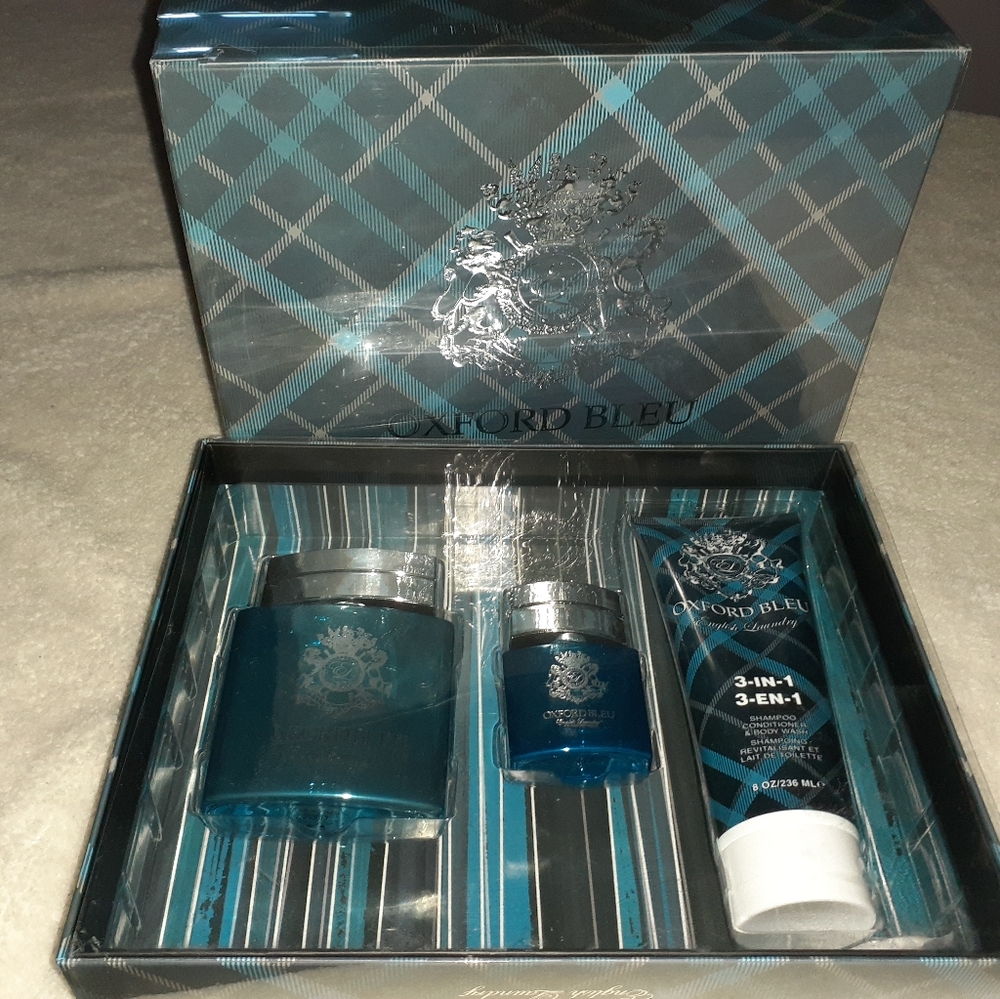 English Laundry Oxford Bleu gift set